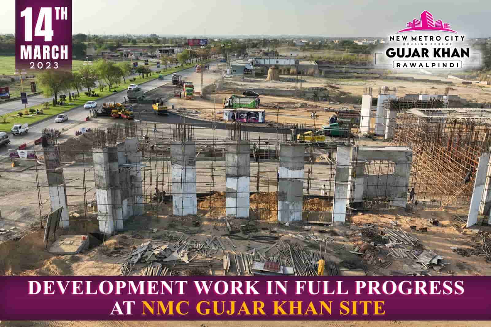 New Metro City Gujar Khan development work