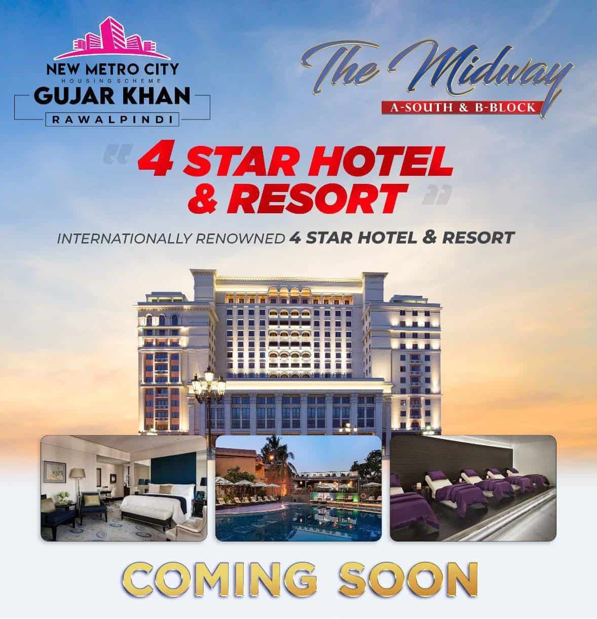 new metro city gujar khan rawalpindi 4 star hotel & resort