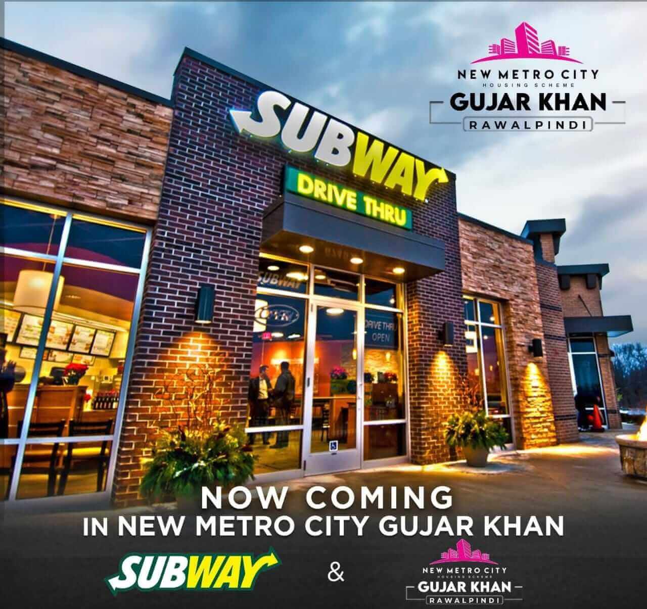 Subway In New Metro City Gujar Khan