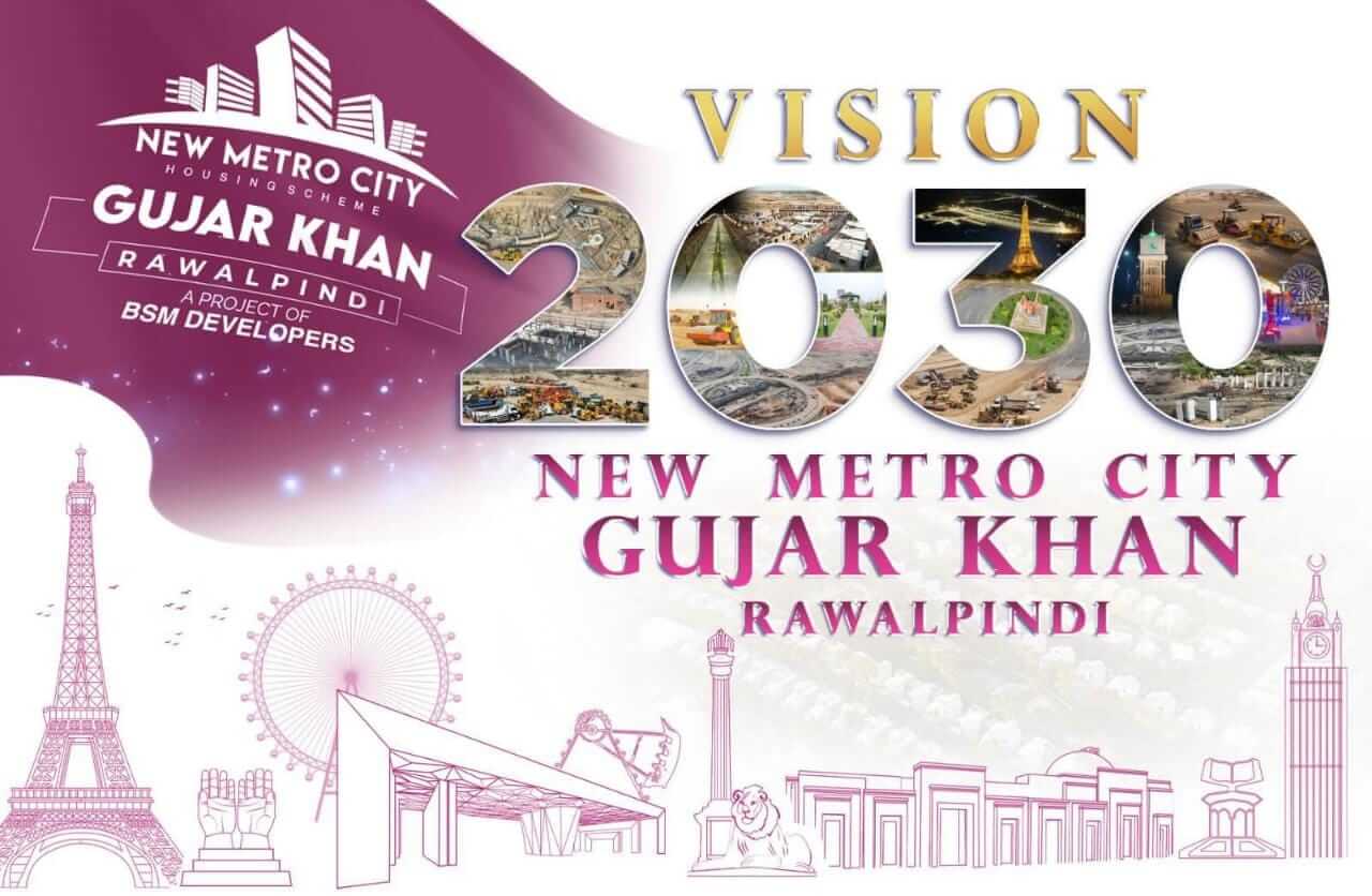 Vision 2030 of New Metro City Gujar Khan