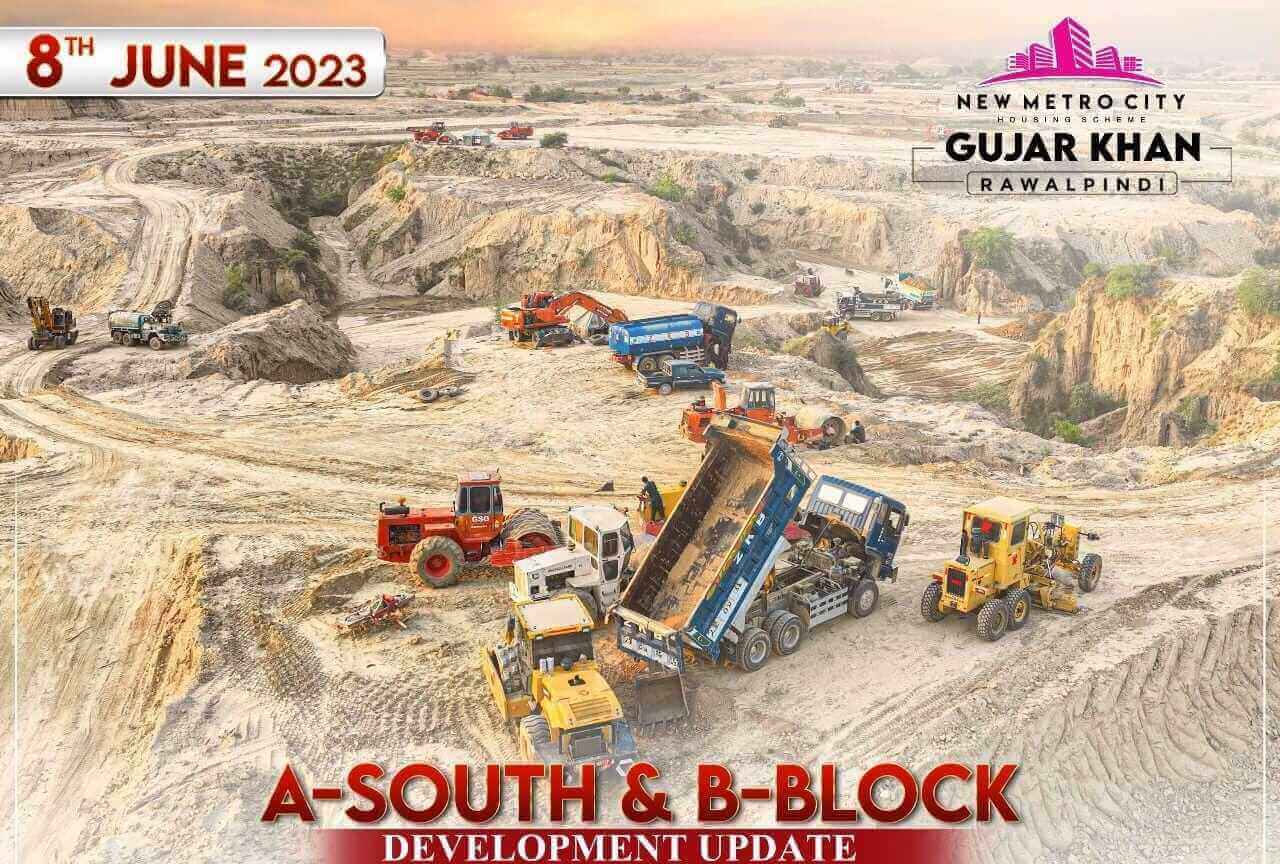 Development Updated A South Block in New Metro City Gujar Khan
