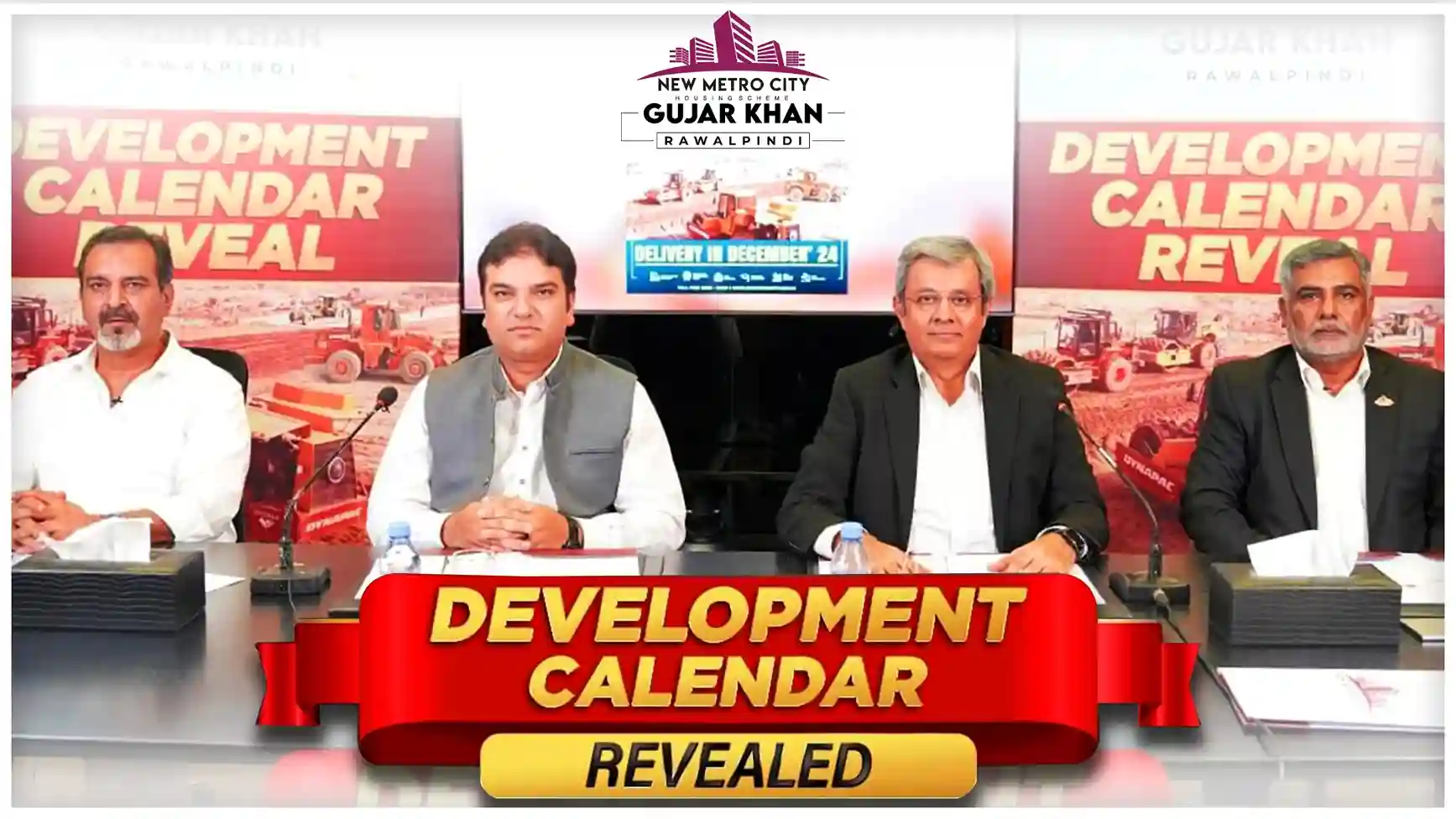 New Metro City Gujar Khan Development calender