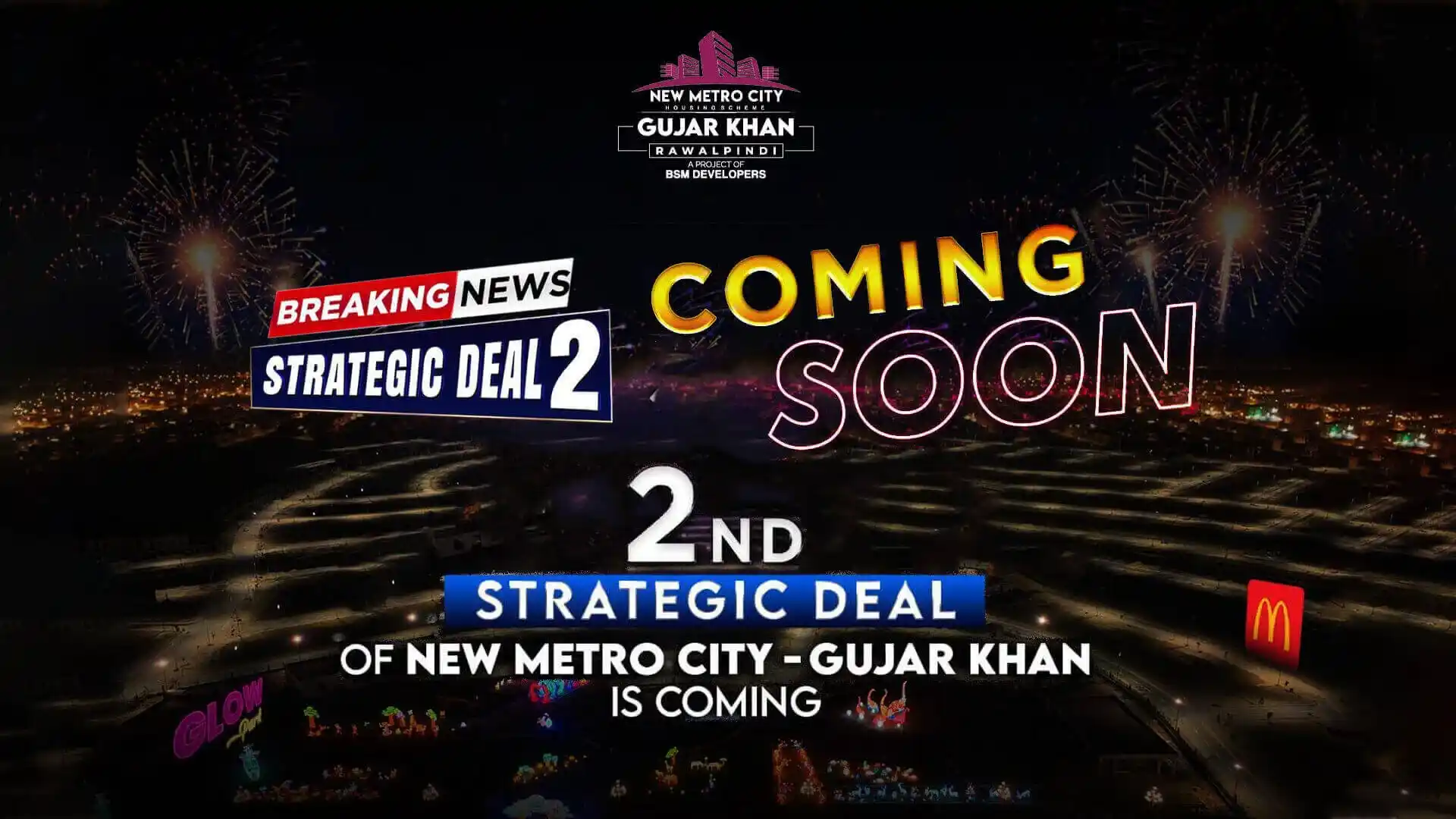 2nd strategic deal New Metro City Gujar Khan Development calender