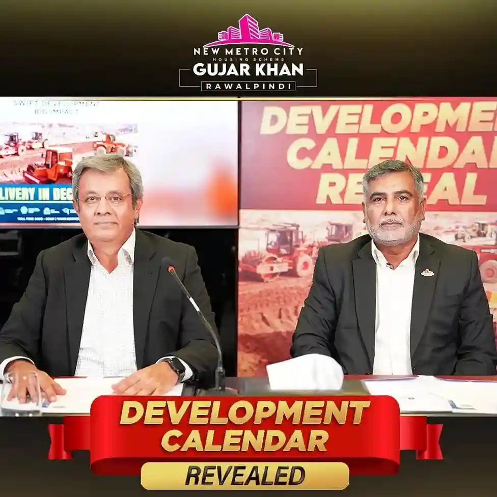 Developement Calender Update In New Metro City Gujar Khan