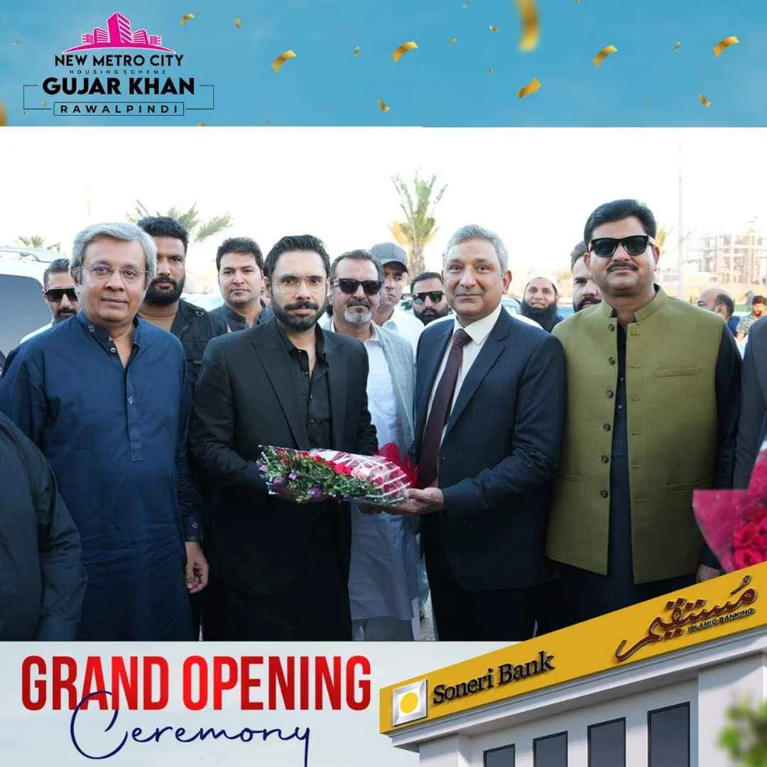 Zaroon Masood Grand Attends Opening Ceremony of Soneri Bank