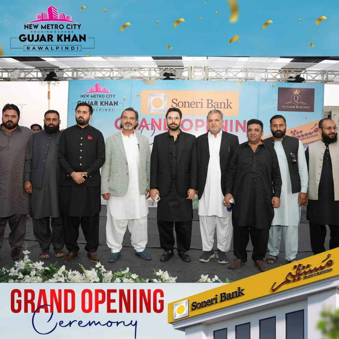 Zaroon Masood Grand Attends Opening Ceremony of Soneri Bank