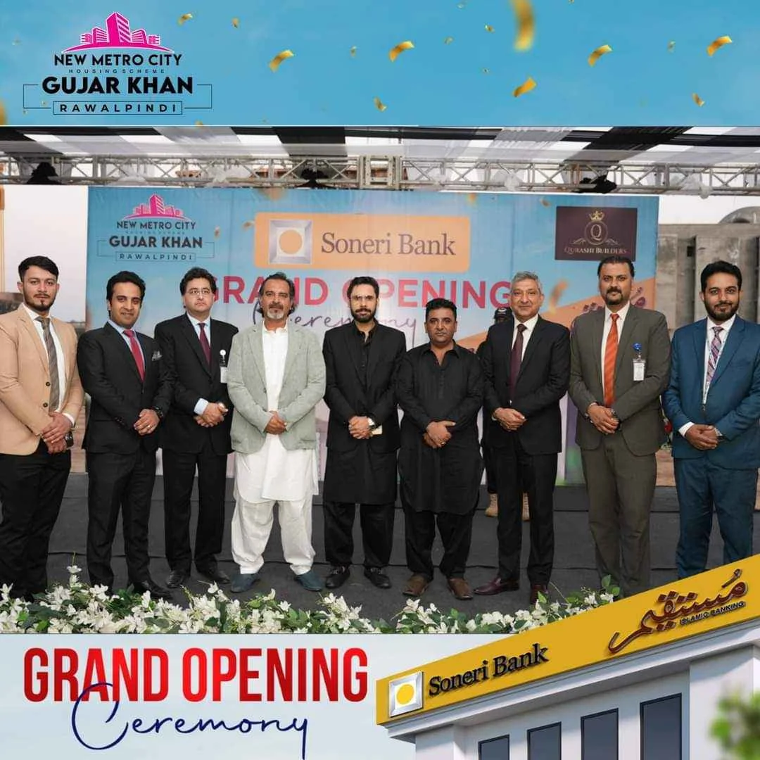 Zaroon Masood Grand Attends Opening Ceremony of Soneri Bank