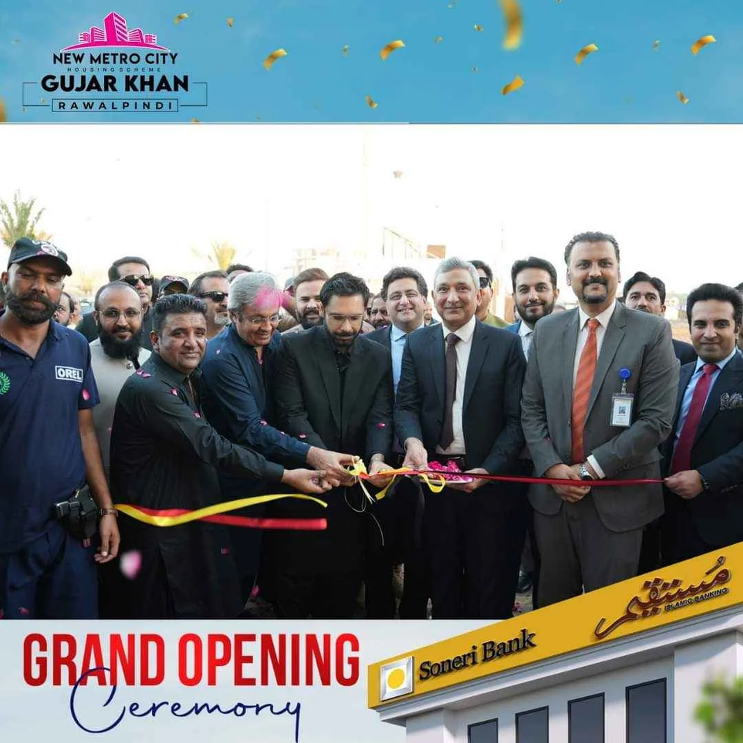 Zaroon Masood Grand Attends Opening Ceremony of Soneri Bank