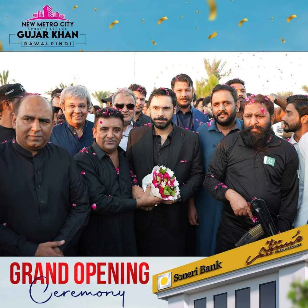 Zaroon Masood Grand Attends Opening Ceremony of Soneri Bank